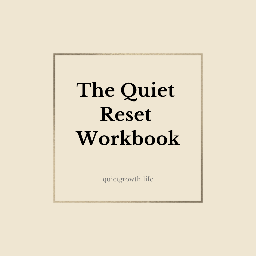 The Quiet Reset — A Workbook for Burnout Recovery and Mental Rebuilding